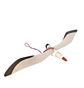 vtg Midwest Wooden Seagull Christmas Ornament 7 1/4 inch 70s Taiwan - Picture 1 of 5