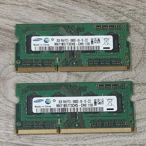 Samsung 2GB PC Memory Card Model 2BG 1Rx8 PC3-10600S-09-10-222 RAM Set of 2 - Picture 1 of 5