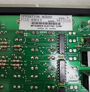 Mitsubishi Electric Operation Board FCU6-KB013 - Picture 1 of 4