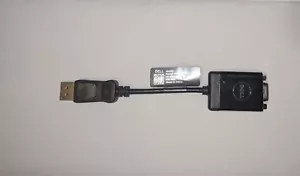 Dell 0M9N09 DisplayPort to VGA Adapter Cable 05KMR3. New UnBoxed - Picture 1 of 4