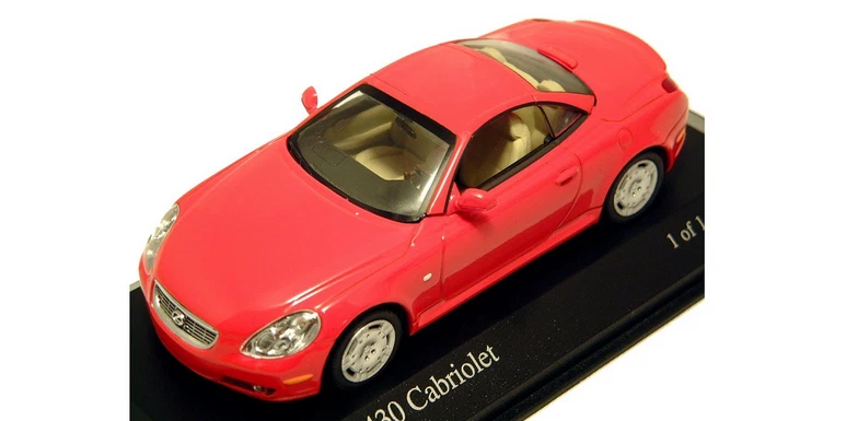 Lexus SC430 2001 Red 400166134 1/43 Minichamps - Immagine 1 di 1