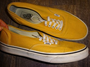 yellow vans hightops