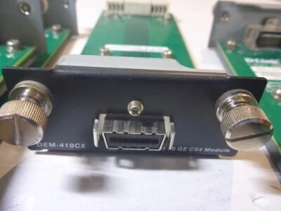 D-LINK DEM-410CX 10GE EXPANSION MODULE - DGS-3400 / DGS-3600 SERIES  IN EX-COND - Image 1 of 4
