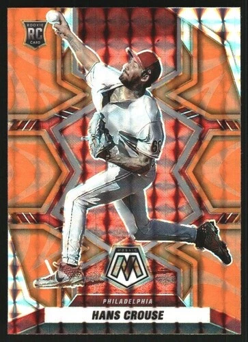 HANS CROUSE RC 2022 PANINI MOSAIC ORANGE REACTIVE ROOKIE - Image 1 of 1