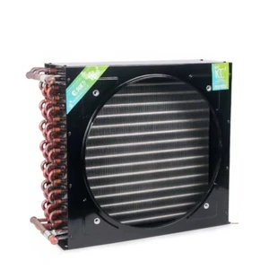 Frigorifero Condensatore Alluminio Aletta Raffreddato ad Aria Raffreddato ad Acqua Radiatore di Calore 2HP - Foto 1 di 5