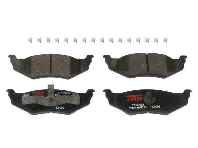 适用于 1994 - 1997 年,1999 - 2001 年克莱斯勒 LHS 刹车片套件后 TRW 67317TSCQ 1995 1996 — 第 1/2 张图片