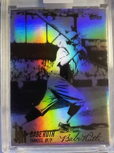 Topps Project 70 Card 593 - Babe Ruth by UNDEFEATED FOIL 25/70 - Picture 1 of 7