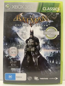 Batman Arkham Asylum - Xbox 360 DC Comics Joker Harley Quinn T15 - Picture 1 of 5