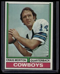 1974 Topps #161 Craig Morton - Picture 1 of 2