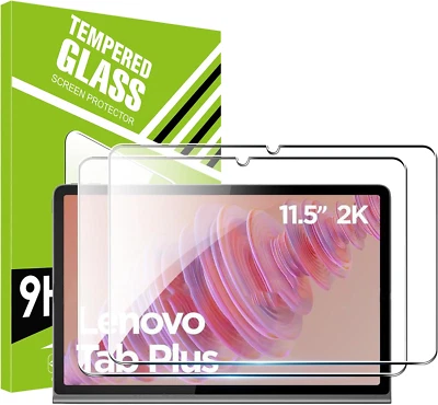 2 Pezzi Pellicole Protettive per Lenovo Tab plus 2024 Vetro Temperato, Antigraff - Immagine 1 di 4