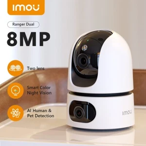 Cámara de vigilancia Imou 8MP 360 ° WLAN IP interior/monitor para mascotas PTZ - Imagen 1 de 12