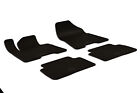 Set Of 4 Black Rubber All Weather Floor Mats Oe Fit For Tucson Sportage 17-20