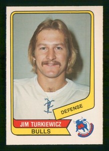 JIM TURKIEWICZ RC 1976-77 O-PEE-CHEE WHA 76-77 NO 18 NRMINT+  58245