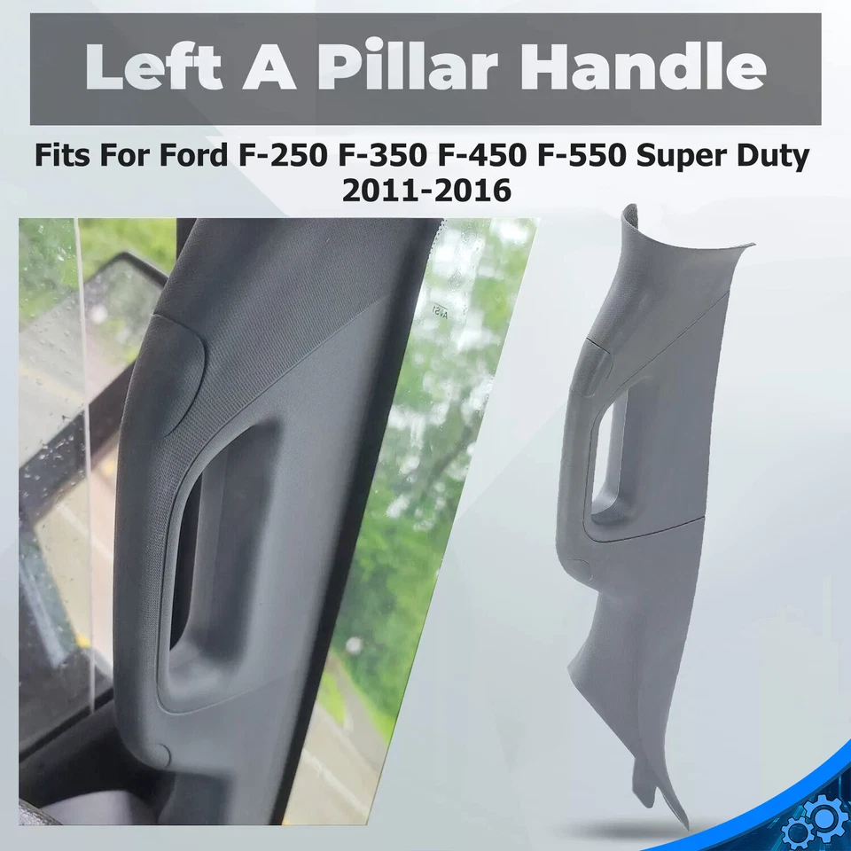 A-Pillar Grab Handle Interior Trim Driver Left Side For 2011-16 Ford Super Duty Foto 1 de 4
