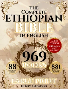 ✨The Complete Ethiopian Bible in English: 969 BOOKS - The Majestic Edition with - Picture 1 of 2