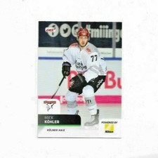 DEL Playercard - 18/19 - Mick Köhler - Cologne sharks #468 - LED rookie