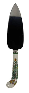 Spode Christmas Tree Pastry Server 10" Cake Pie Cheese Dessert Server - Imagen 1 de 2