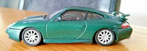 1:43 Diecast Metallic Green 1999 Porsche 911 GT3 Mint Condition Model Car - Picture 1 of 8