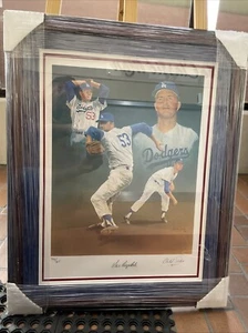 "BIG D" DON DRYSDALE Auto AUTOGRAPH Artist  Limited ED #440/465 Framed Matted - Picture 1 of 7