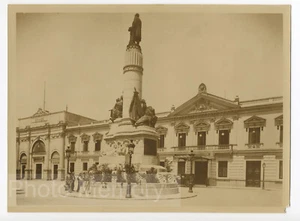 Madrid : Sénat & Statue de Cánovas Del Castillo - Photo Vintage Espagne 1935 - Picture 1 of 2