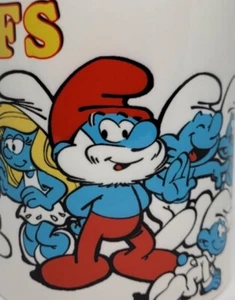 The Smurfs MUG Animated Fantasy Comedy Children's Television Series Peyo Belgium - Picture 1 of 8