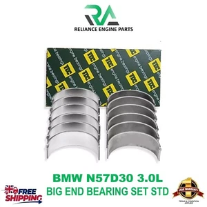 BMW N57D30 SERIES 3.0 DIESEL N57 CONNECTING CONROD BEARINGS SET SIZE STD TDC NEW - Picture 1 of 6