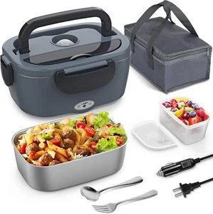 3-in-1 heated lunch box with 1.5L detachable stainless steel container - Picture 1 of 7