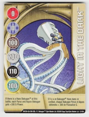 Bakugan Battle Brawlers Light In The Dark - Image 1 of 2