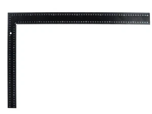 Faithfull Escuadra de Acero Negro para Techos 400x600mm - Imagen 1 de 1