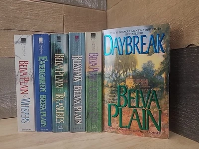 Lot Of 6 Belva Plain Romance Foto 1 de 4