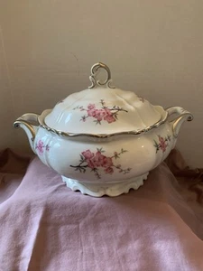 Cuenco cubierto de verduras bávara Edelstein Maria Theresia Madame Butterfly de colección - Imagen 1 de 10