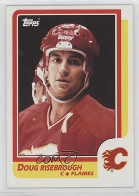 1986-87 Topps Doug Risebrough #196 - Image 1 of 2