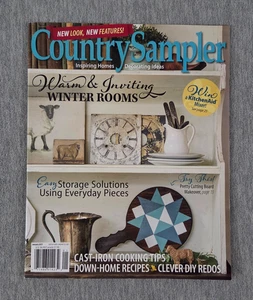 Country Sampler Magazine 2021 Warm & Inviting Winter Rooms NEW - Imagen 1 de 4