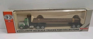 HERPA #0004-001006 Miller 10 Whl. Cabina con remolque de troncos y carga de troncos H.O. 1:87 - Imagen 1 de 7