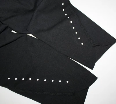 Danskin High Rise Black Leggins sz XL (with bejeweled legs) NWT - Image 1 of 4