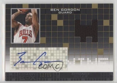 2007-08 Topps Luxury Box Mezzanine Auto Relics Gold /15 Ben Gordon #MAR-BG Auto - Image 1 of 2