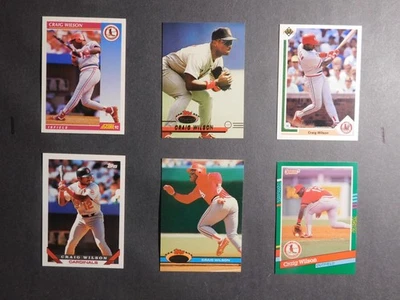 Лот из 6 карт с Крэйгом Уилсоном - Изображение 1 из 2