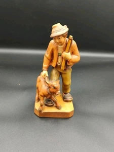 Vintage Jobin Brienz handgeschnitzte Holzfigur - Bild 1 von 6