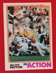 1982 Topps - NM Walter Payton In Action #303 - Bild 1 von 2