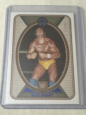 2022 Panini Chronicles WWE Legacy Hulk Hogan Blue Foil /99 - Image 1 of 2