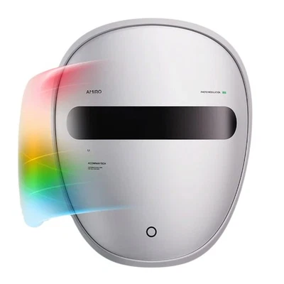 AMIRO Spectra 5-In-1 LED Light Therapy Facial Mask L2 Pro - Silver - image 1 of 2