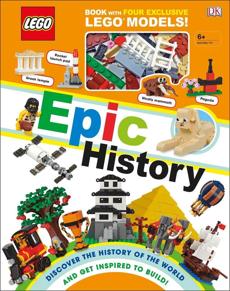 LEGO Epic History: Includes Four Exclusive LEGO Mini Models by Rona Skene (Engli - Image 1 of 1