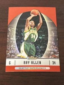 2006-07 Topps Finest Refractor Ray Allen #40 HOF - Picture 1 of 2