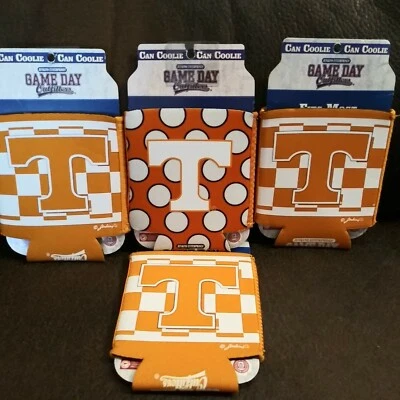 Tennessee Vols Can Coolie Game Day Outfitters Jenkins Enterprises lote de 4 j Foto 1 de 4