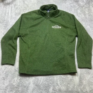 Cerveza Patagonia Brewing Co. 1/4 Zip Pullover Men's 2XL Green Beer Argentina - Picture 1 of 11