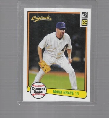 2002 DONRUSS ORIGINALS BASEBALL BECKETT EXCLUSIVE SAMPLE MARK GRACE #26 - Image 1 of 2