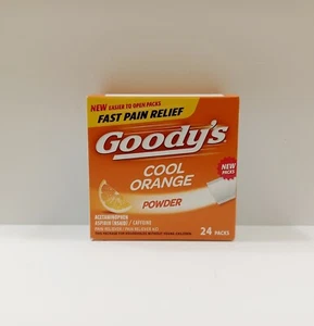 Goody’s Cool Orange Pain Relief Powder - 24 Packs Exp 12/2024 - Picture 1 of 2
