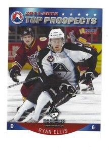 Ryan Ellis 2011-12 AHL Top Prospects #24 (Philadelphia Flyers)