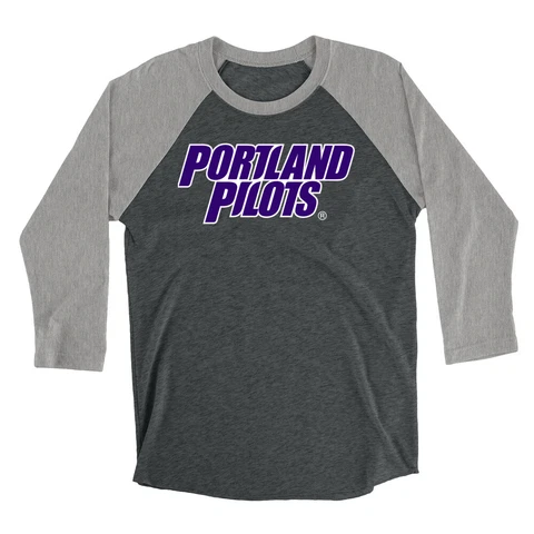 Official NCAA Portland Pilots Unisex Triblend Raglan Cover