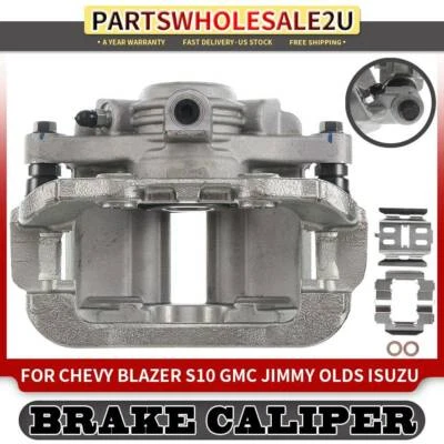 Pinza de freno trasera izquierda/derecha con soporte para Chevy S10 98-04 Blazer GMC Sonoma Jimmy Foto 1 de 4